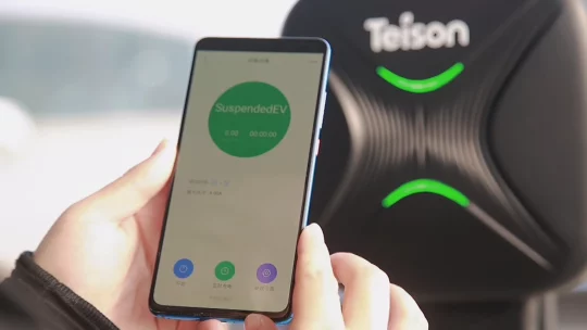 Stacja ładowania firmy TEISON 22 kW, z kablem 4m, T2, z aplikacją na telefon - obrazek 14