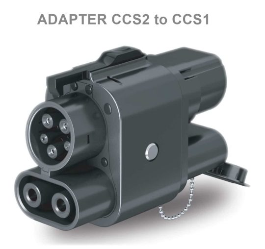 Adapter CCS2 do CCS1, AC/DC, 250A, 200KW - obrazek 2