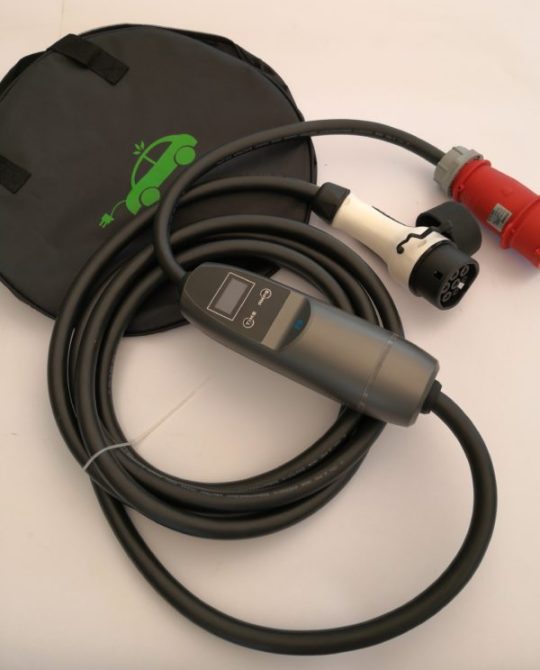Przenośna Stacja Ładowania firmy KHONS, 22kW, 3x32A, kabel 5m, T2 - obrazek 4