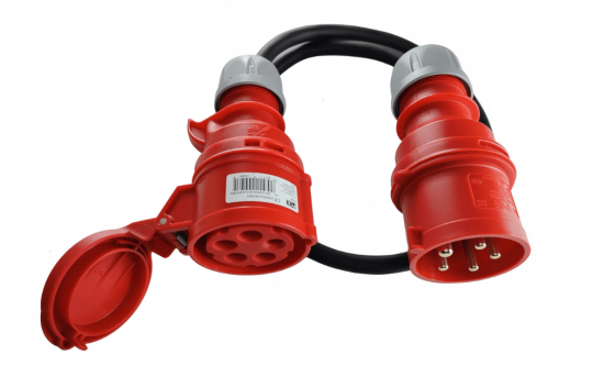 ADAPTER SIŁOWY, REDUKCJA PRZEJŚCIÓWKA 32A na 16A 5P
