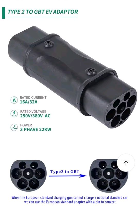 Adapter T2 - GBT do pojazdów z rynku chińskiego - obrazek 7